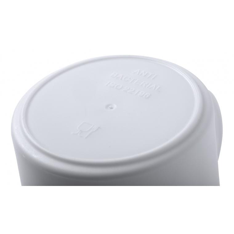 Cană antibacteriană Plantex alb