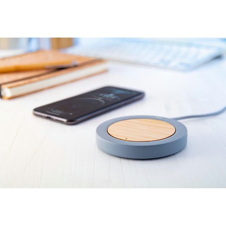 Încărcător wireless Feskon gri natural