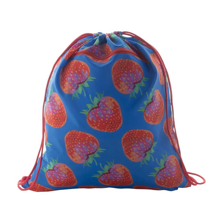 Rucsac cu cordon, personalizat CreaDraw Zip Roșu