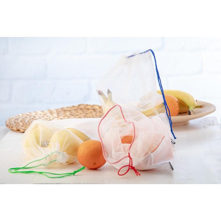 Sacoșă produs, material reciclat rpet Topin alb