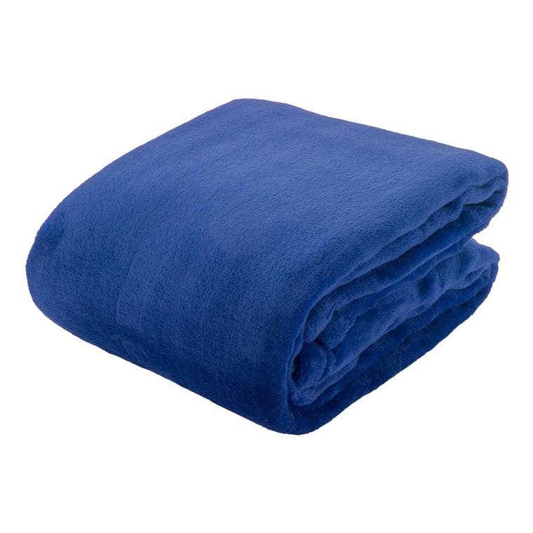 Pătură flanel Espoo albastru