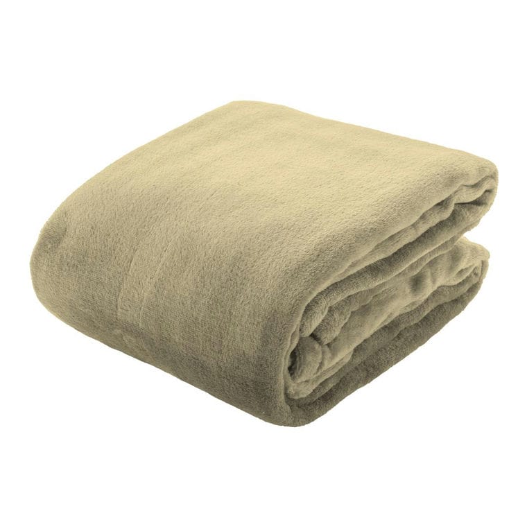Pătură flanel Espoo bej