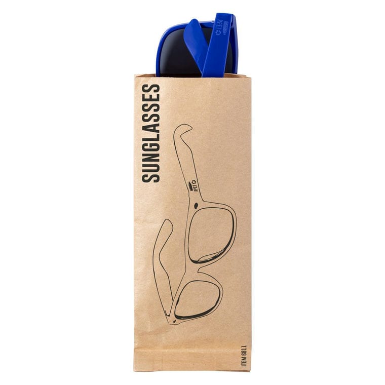 Ochelari de soare din material reciclat Sigma albastru