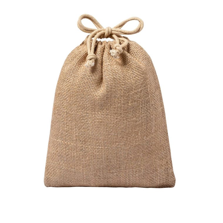 Sac pentru cadou din iută Lesky natural