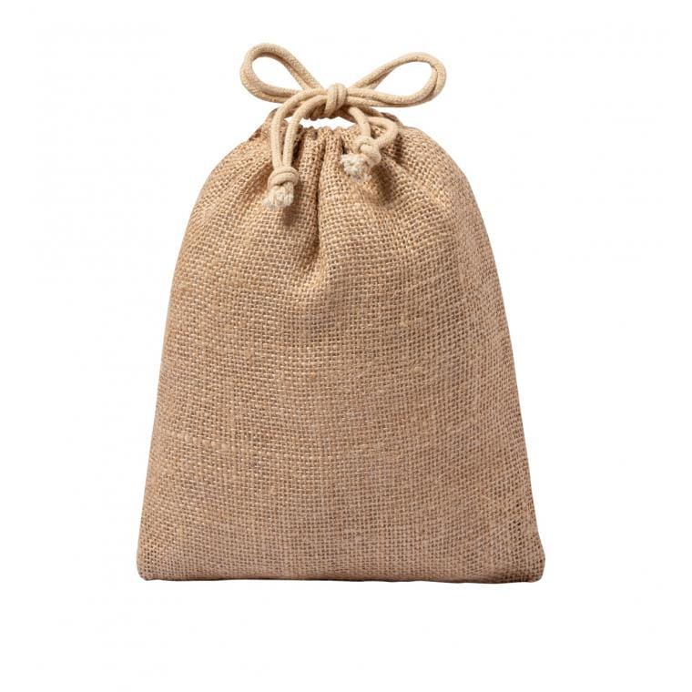 Sac pentru cadou din iută Lesky natural