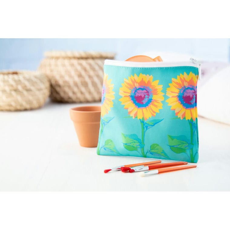 Geantă cosmetice personalizată CreaBeauty S alb