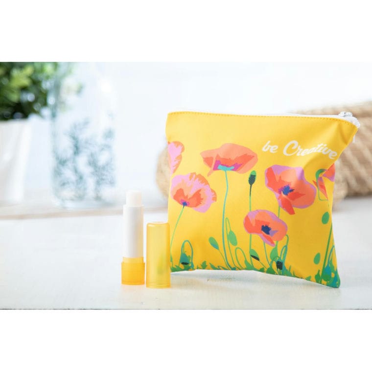 Geantă cosmetice personalizată CreaBeauty M alb