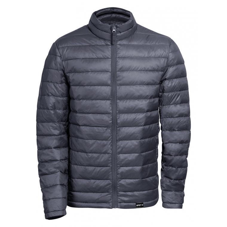 Geacă din material reciclat Jespa cenușiu S