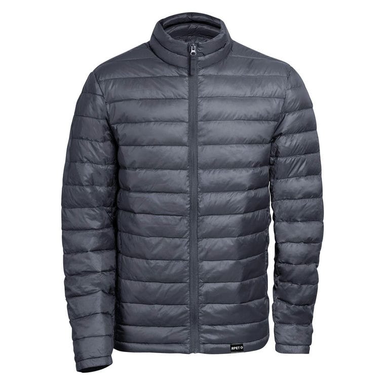 Geacă din material reciclat Jespa cenușiu M