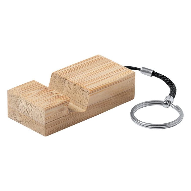 Breloc suport pentru mobil Dulloo natural