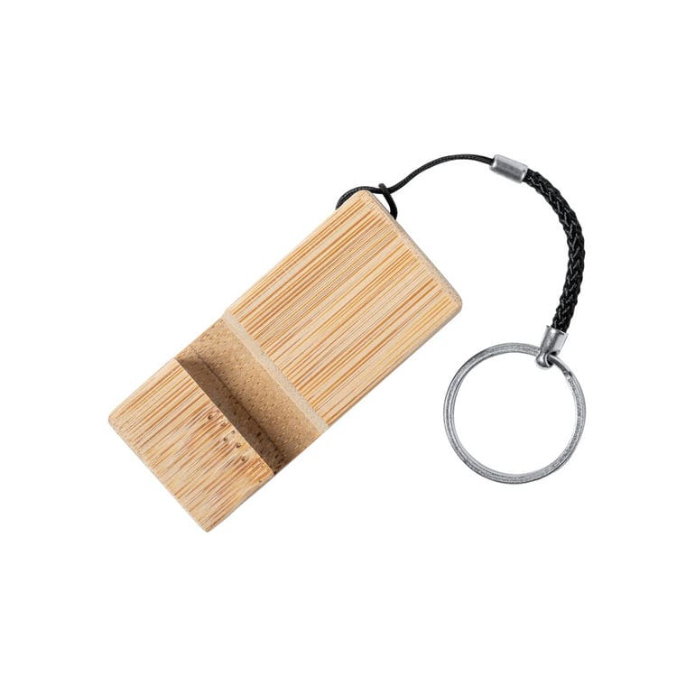 Breloc suport pentru mobil Dulloo natural