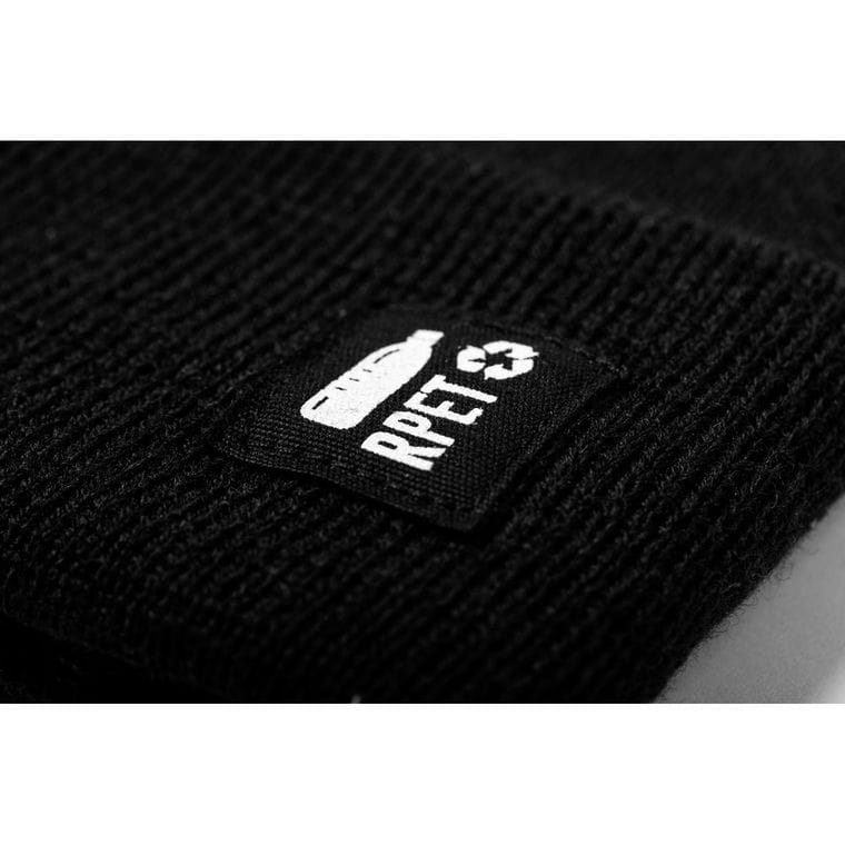 Căciulă de iarnă din material reciclat Peaky negru