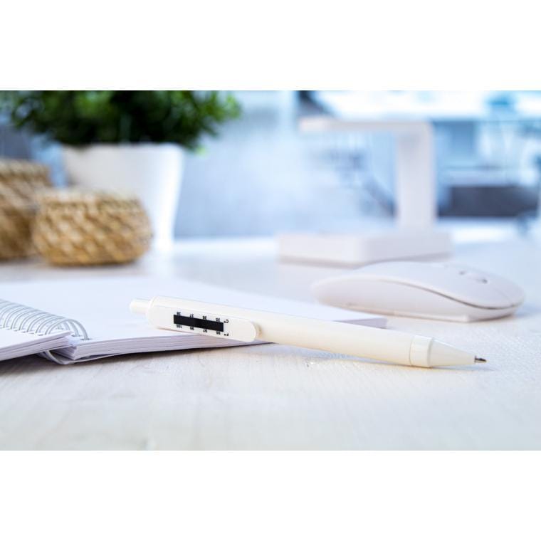 Pix cu termometru Doret alb