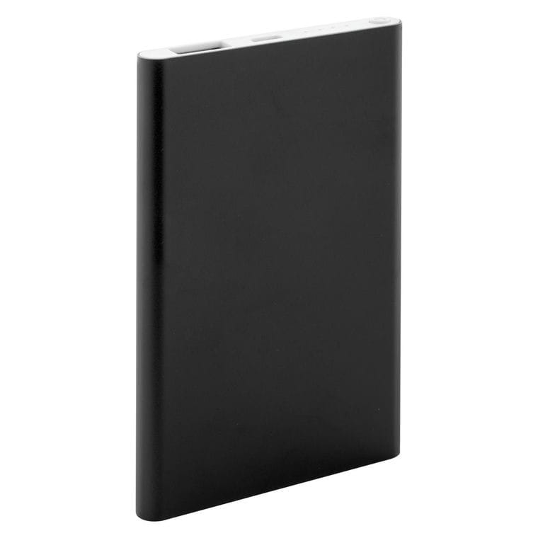 Baterie externă FlatFour Negru