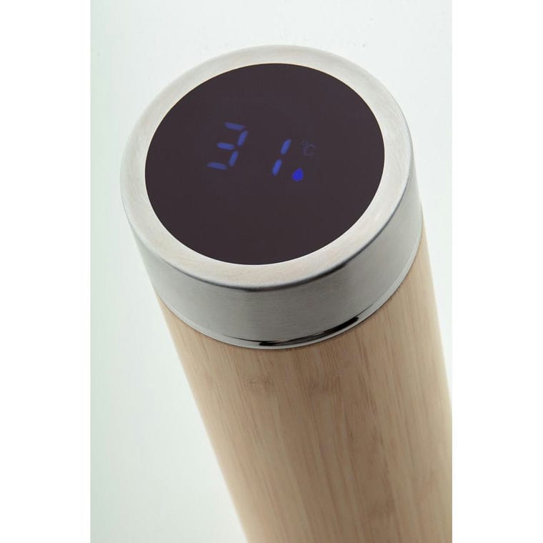 Termos cu termometru Temboo natural