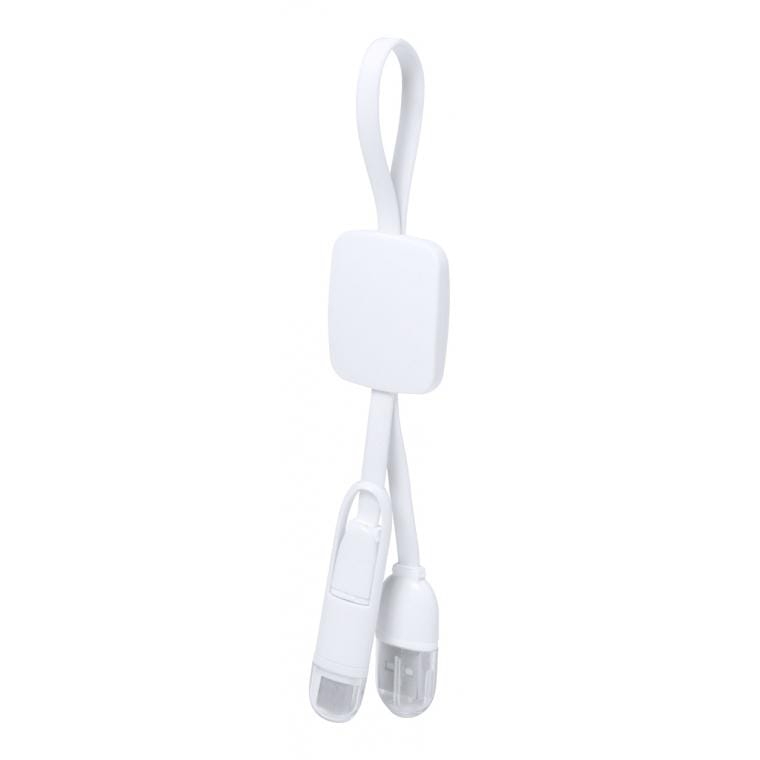 Cablu încărcător USB Sanwel Alb