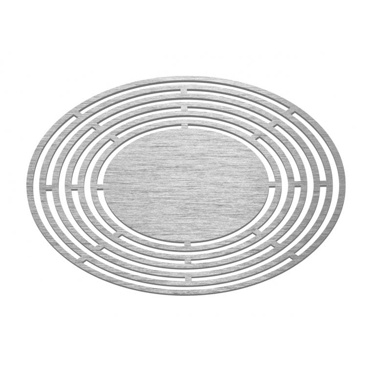 Suport lumânare Centaurus argintiu