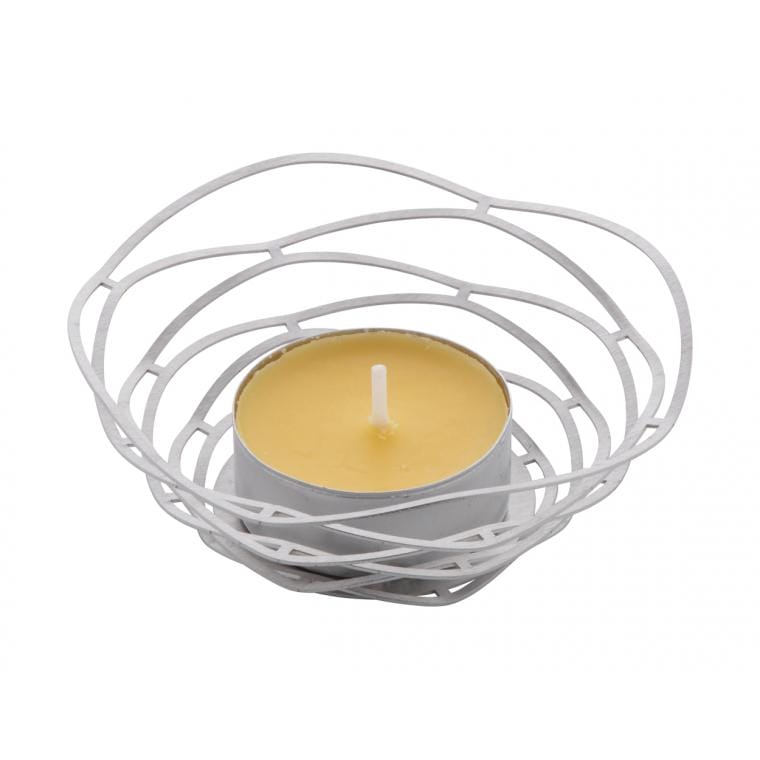 Suport lumânare Centaurus argintiu