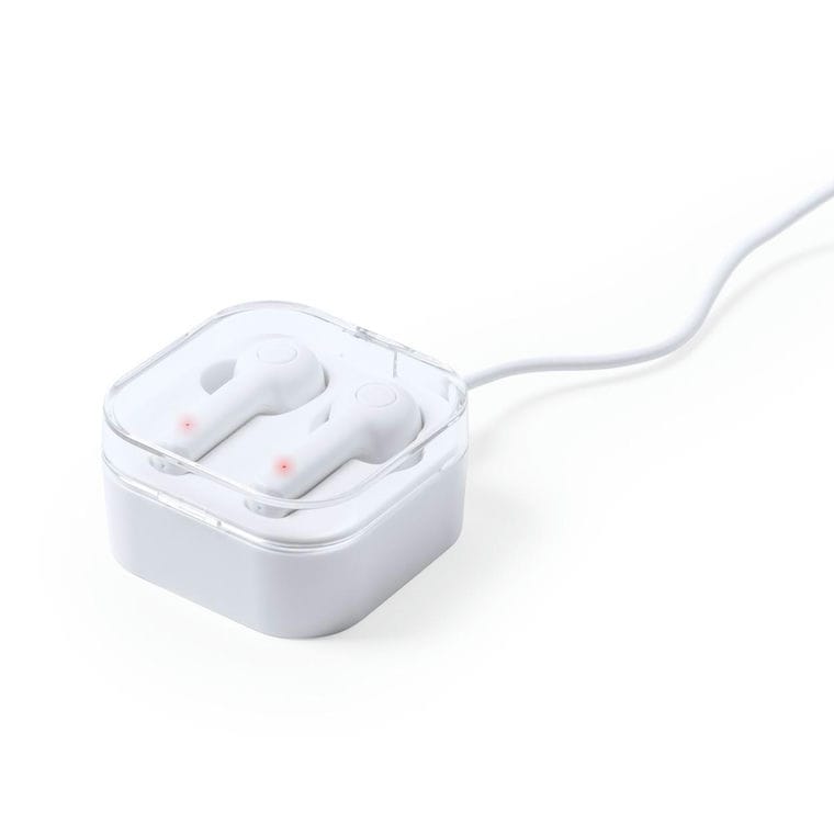 Căști bluetooth Benyer alb