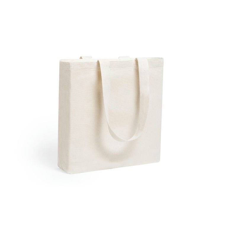 Sacoșă de cumpărături din bumbac Helfy alb