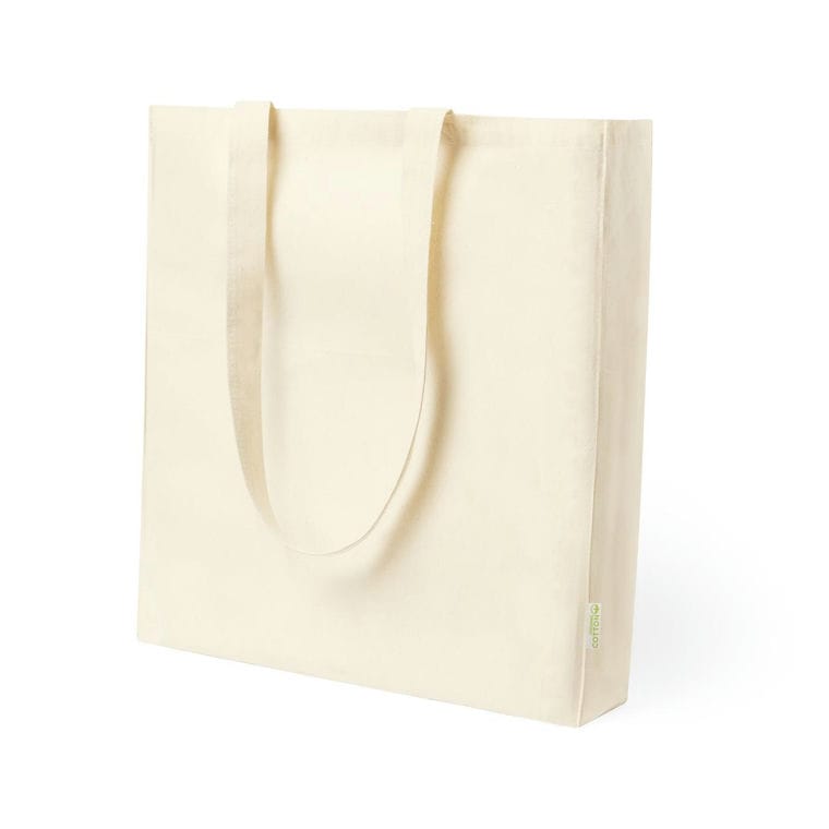 Sacoșă de cumpărături din bumbac Casim alb