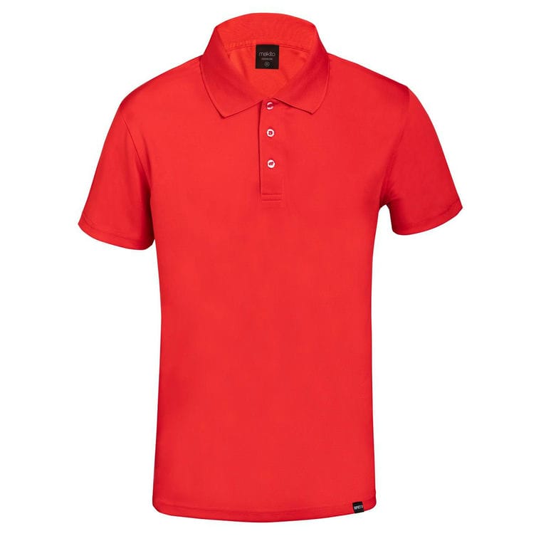 Tricou polo RPET Dekrom roșu S