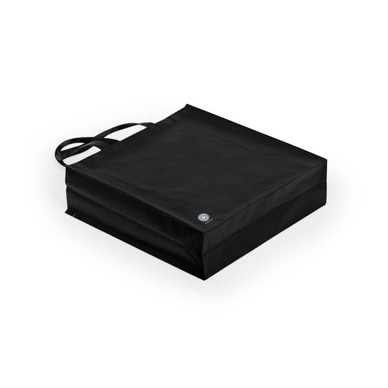 Sacoșă de cumpărături, antibacteriană Kiarax negru