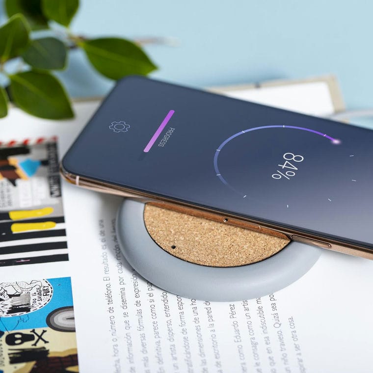 Incărcător wirless Normux natural gri