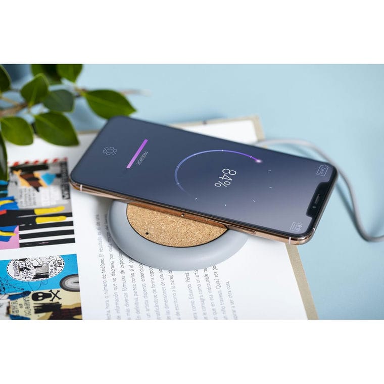 Incărcător wirless Normux natural gri