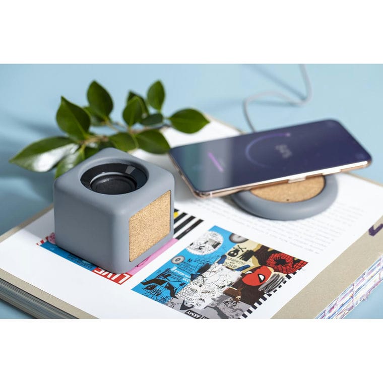 Incărcător wirless Normux natural gri