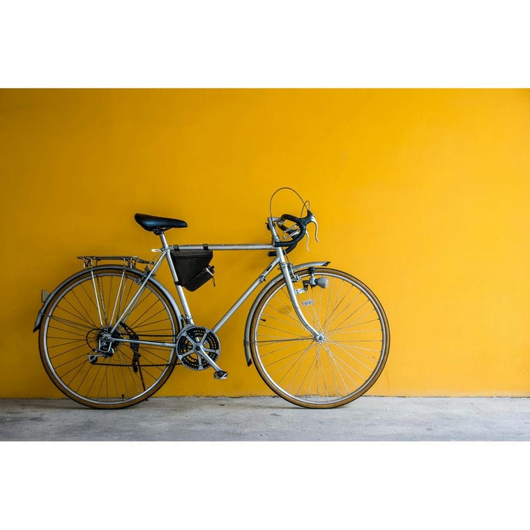 Geantă pentru cadru de bicicletă Leven negru