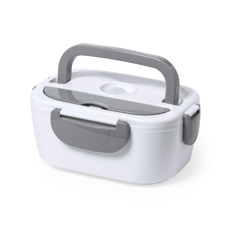 Cutie de prânz electrică Calpy cenușiu alb