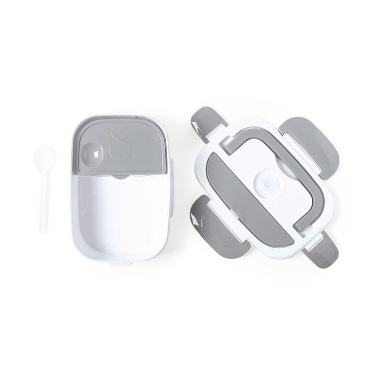 Cutie de prânz electrică Calpy cenușiu alb