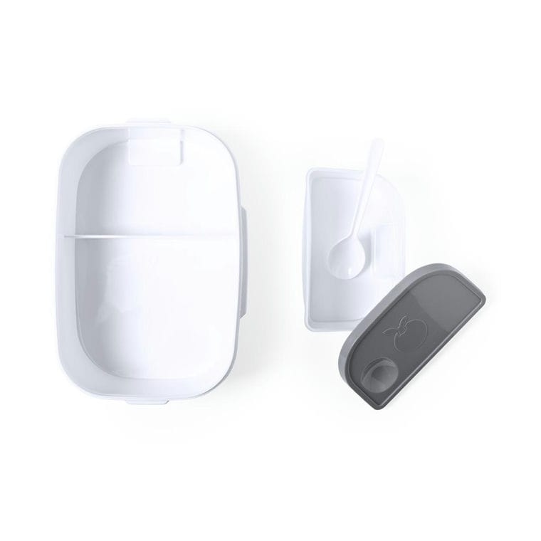 Cutie de prânz electrică Calpy cenușiu alb