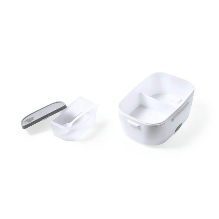 Cutie de prânz electrică Calpy cenușiu alb