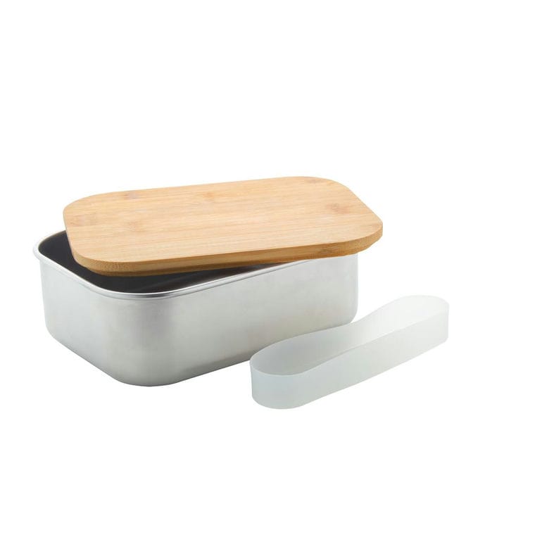 Cutie pentru prânz din oțel inoxidabil Ferroca argintiu