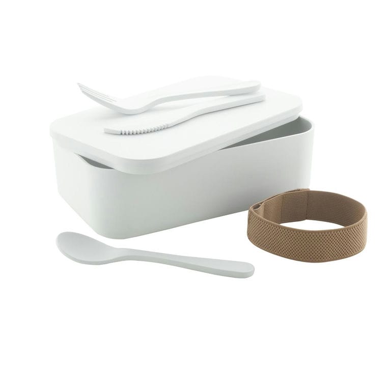 Cutie de prânz din PLA Planche alb