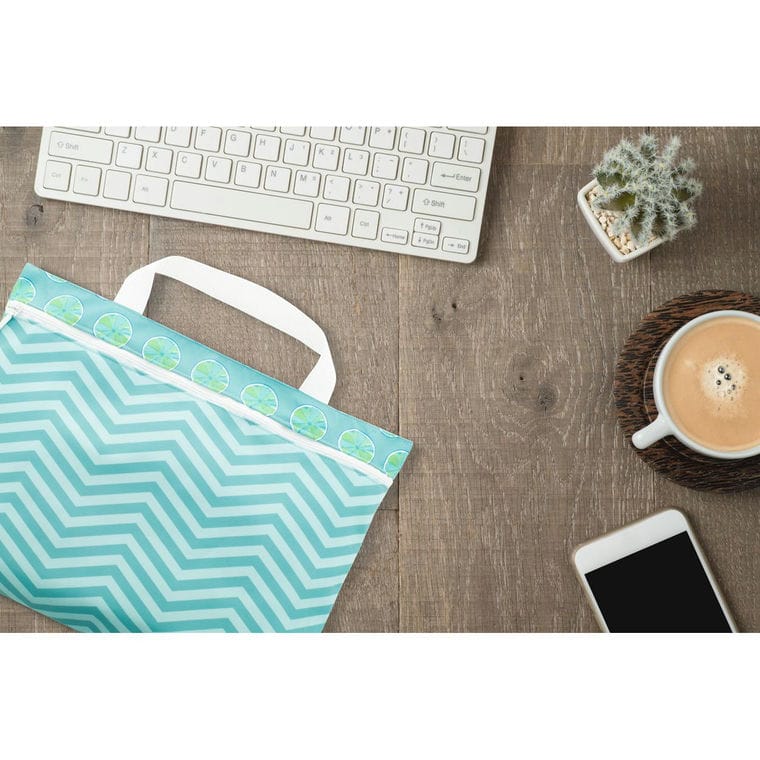 Geantă documente, personalizată Cazure alb