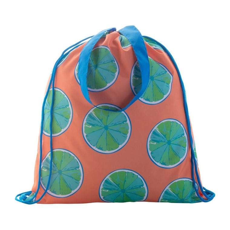 Sac cu cordon, personalizat CreaDraw Shop Albastru