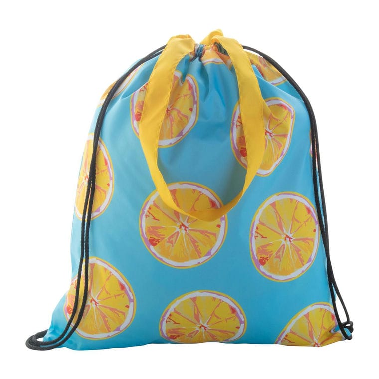 Sac cu cordon, personalizat CreaDraw Shop Negru