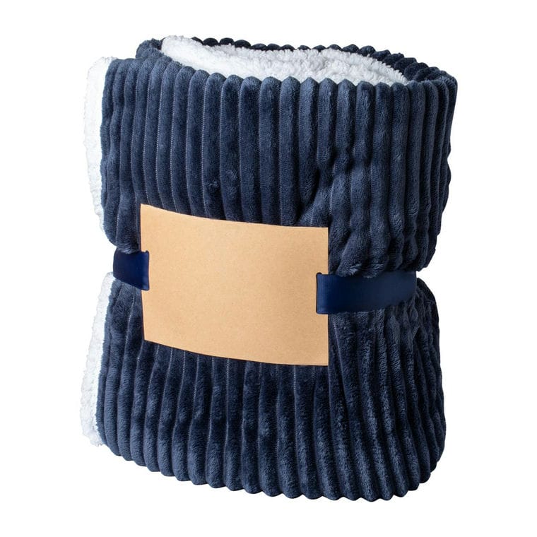 Pătură Karovix albastru închis