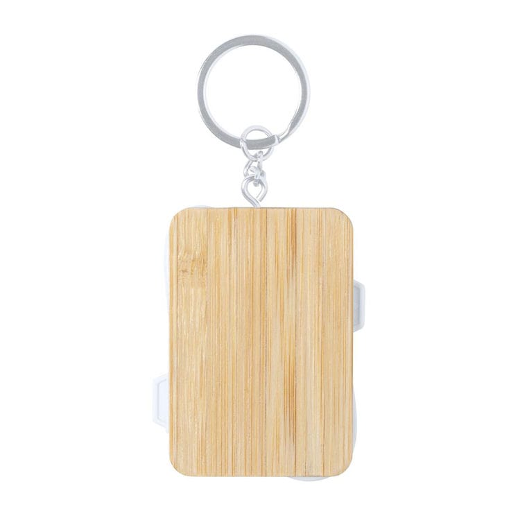 Breloc cablu de încărcare USB Edulis alb