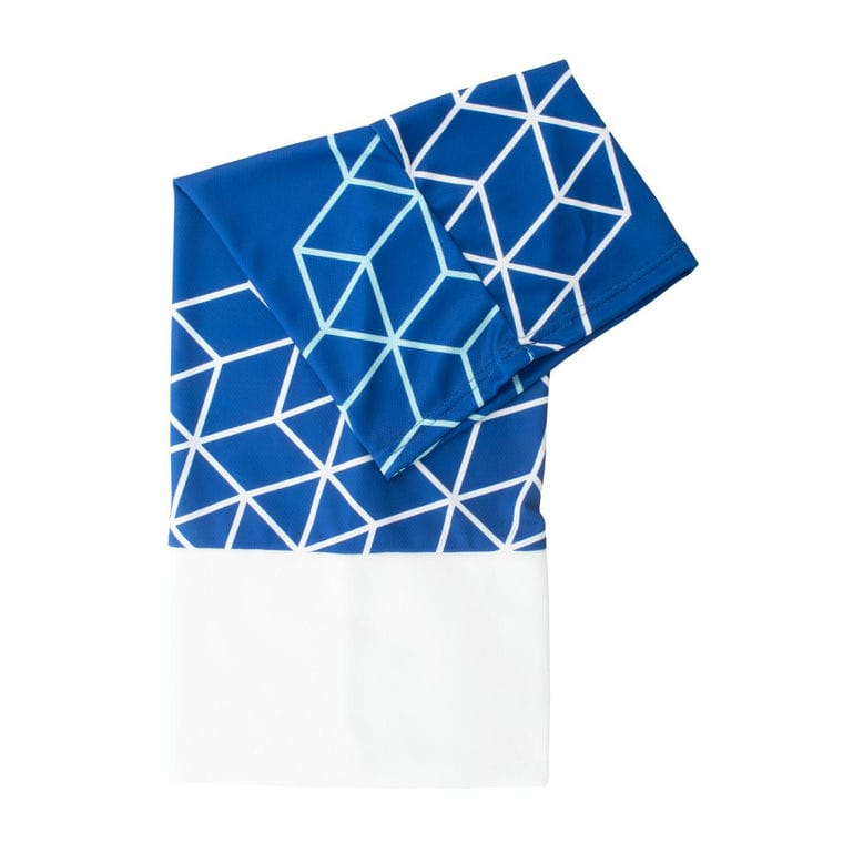 Eșarfă multifuncțională personalizată CreaScarf Winter alb