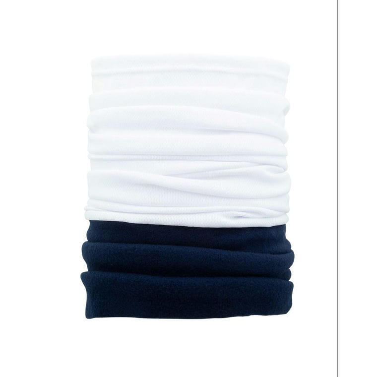 Eșarfă multifuncțională personalizată CreaScarf Winter albastru