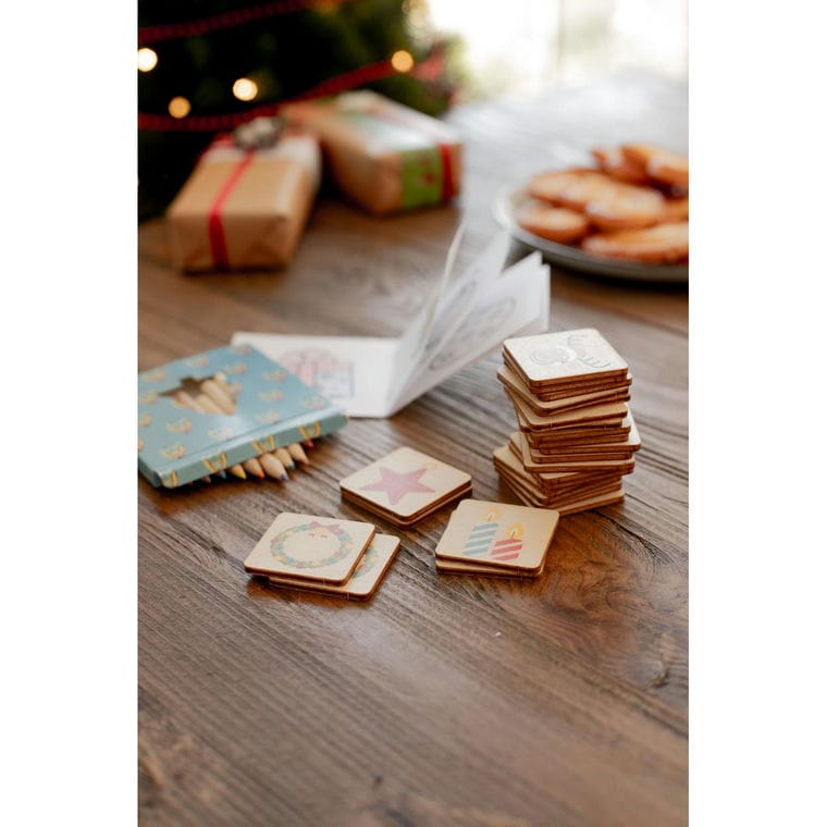Joc memorie Immermor Xmas natural