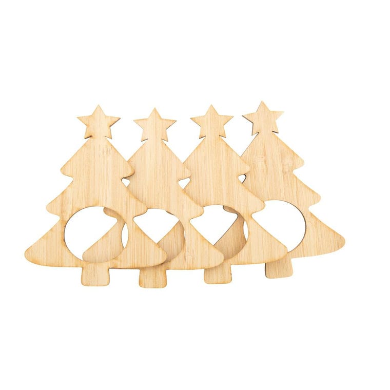 Set inel servetel Julmiddag natural