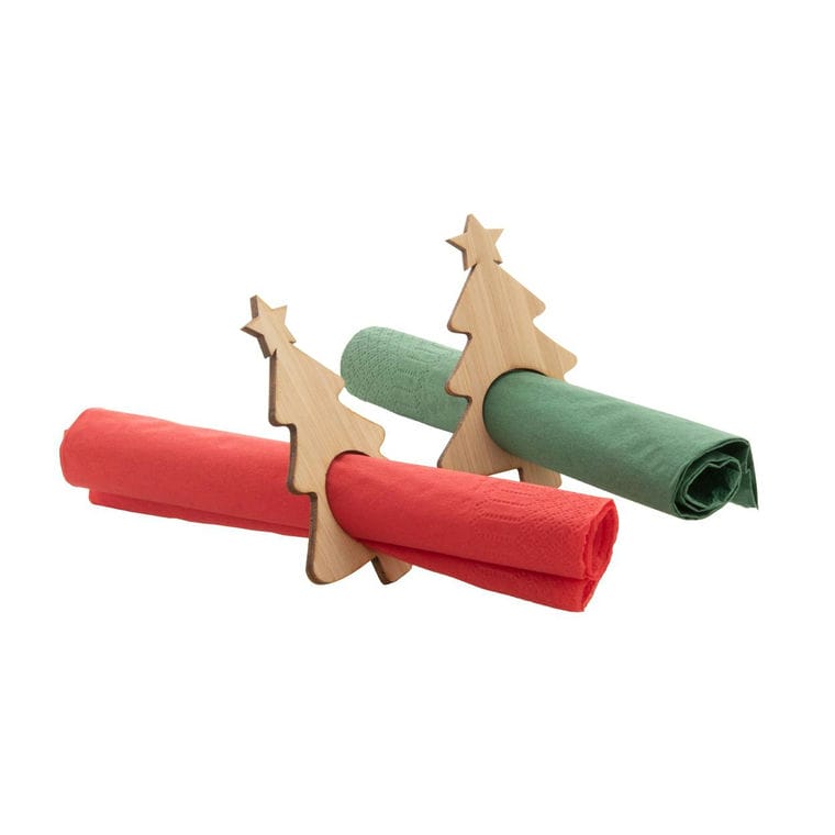 Set inel servetel Julmiddag natural