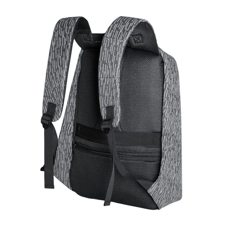 Rucsac anti-furt Quasar argintiu