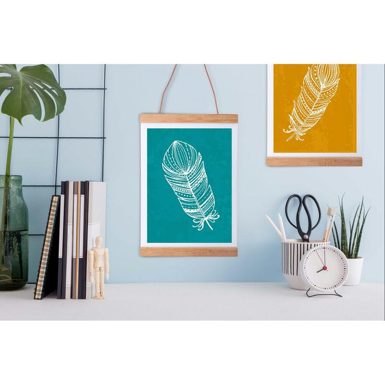 Ramă foto din bambus Hangoo natural