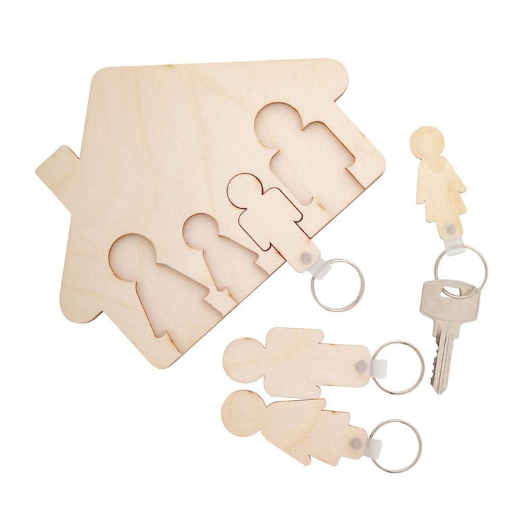 Suport pentru chei Homey Plus natural